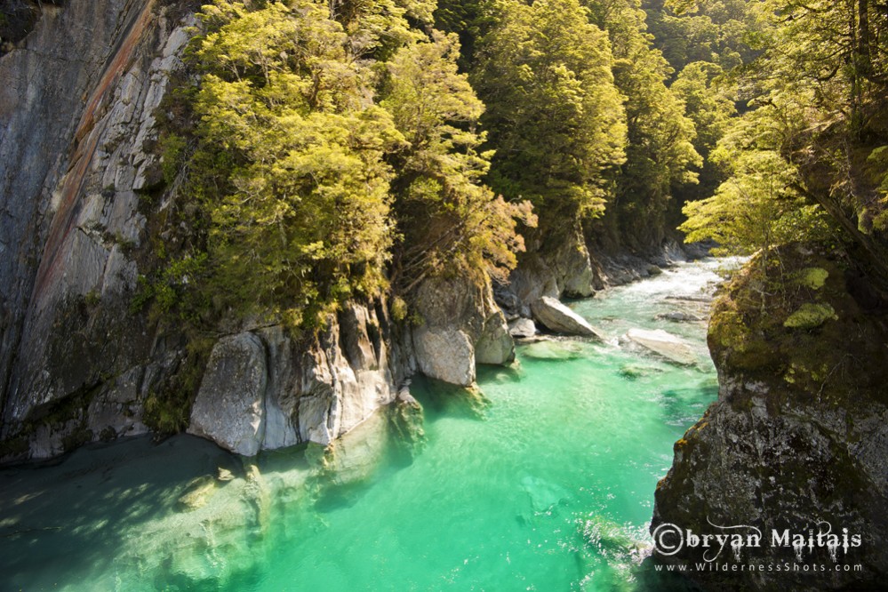 Blue Pools, New Zealand