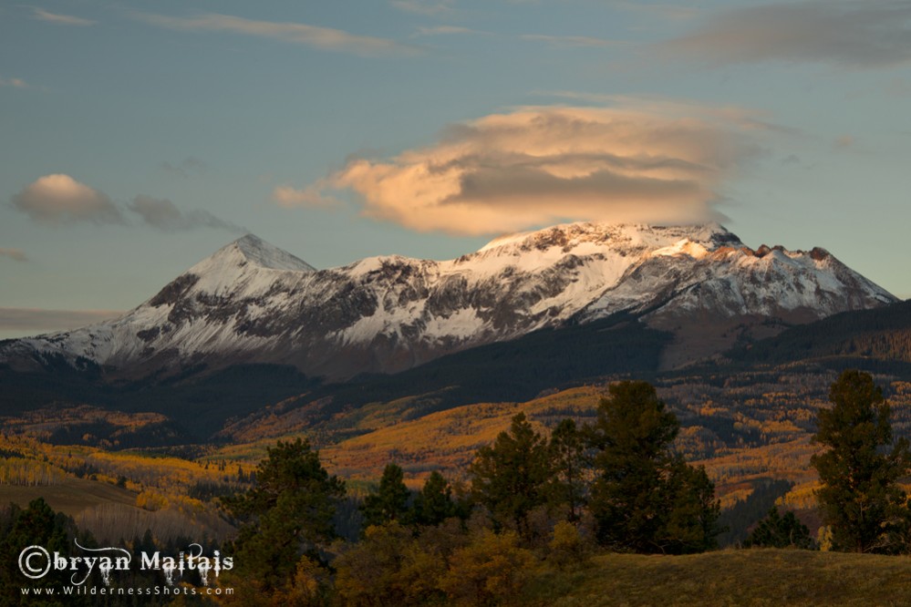 Mt. Wilson, Colorado Lenticular Sunrise