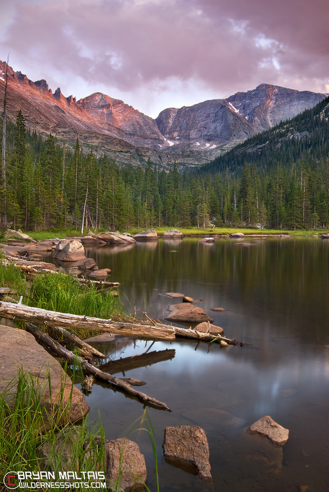 Mills Lake, Rocky Mountain National Park, Colorado