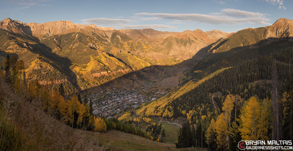 Telluride Fall Colors Panoramic