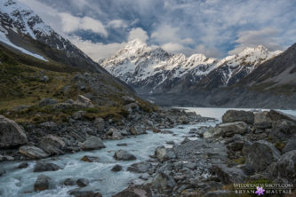 Mount Cook River New Zealand Landscape Photography