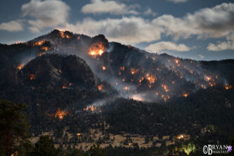 kruger rock fire estes park wildfire 2