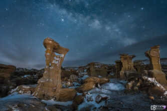 Alien Throne Milky Way NM photo print