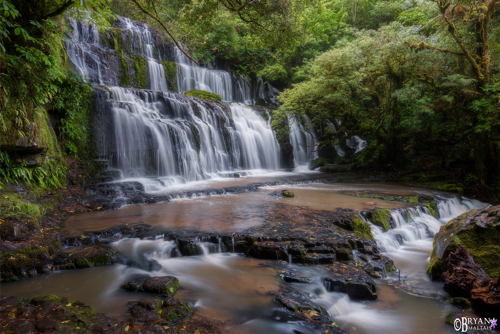 Catlans Waterfall, New Zealand - Wildernessshots Photography